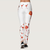 Flamingo op mijn geest Leggings (Achterkant)
