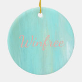 Flamingo Ornament (Achterkant)