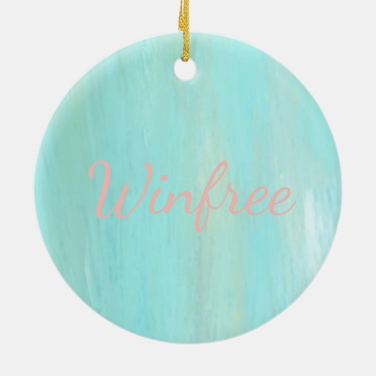 Flamingo Ornament (Achterkant)