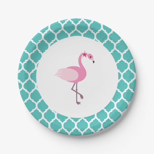 Flamingo Paper Bord (Voorkant)