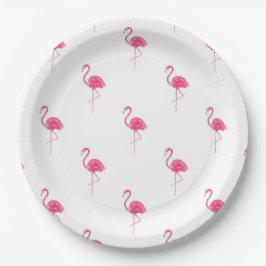Flamingo Paper Borden 9 inch Papieren Bordje