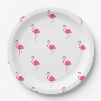 Flamingo Paper Borden 9 inch Papieren Bordje