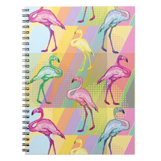 Flamingo Parade Notitieboek (Voorkant)