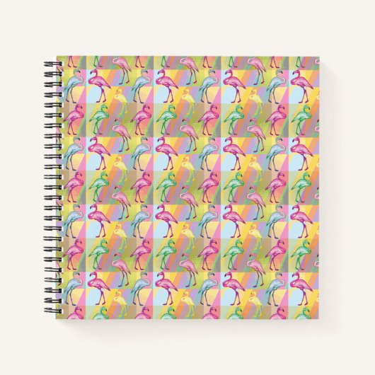 Flamingo Parade Notitieboek (Voorkant)