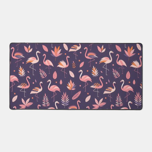 Flamingo Paradise Pattern Bureaumat (Voorkant)