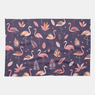Flamingo Paradise Pattern Theedoek