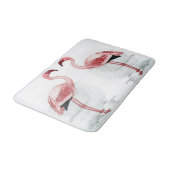 FLAMINGO PARK 2 Roze Flamingos Bath Mat (Gekanteld)