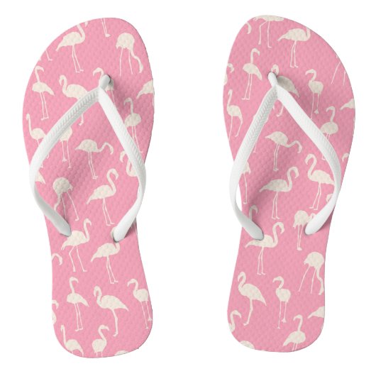 FLAMINGO PARK Pink Slim Strap FlipFlops Teenslippers (Voetbed)