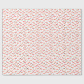 Flamingo Party Cadeaupapier (Vlak)