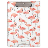 Flamingo Party Klembord (Voorkant)