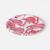 Flamingo Party Paper Bord Tableware (Gekanteld)