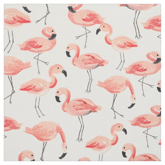 Flamingo Party Stof (Swatch)