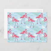 FLAMINGO PATROON 2 BRIEFKAART (Voorkant / Achterkant)
