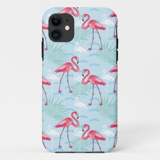 flamingo patroon Case-Mate iPhone case (Achterkant)