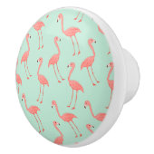 flamingo patroon keramische knop (Rechts)