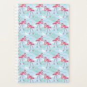 Flamingo patroon planner (Voorkant)