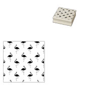 Flamingo patroon printplaat 	rubberstempel (Gestempeld)