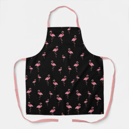 flamingo patroon schort