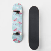 flamingo patroon skateboard (Voorkant)