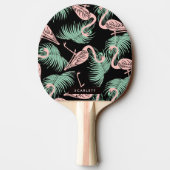 Flamingo patroon tafeltennisbatje (Achterkant)