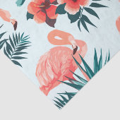 flamingo patroon tissuepapier (Detail)