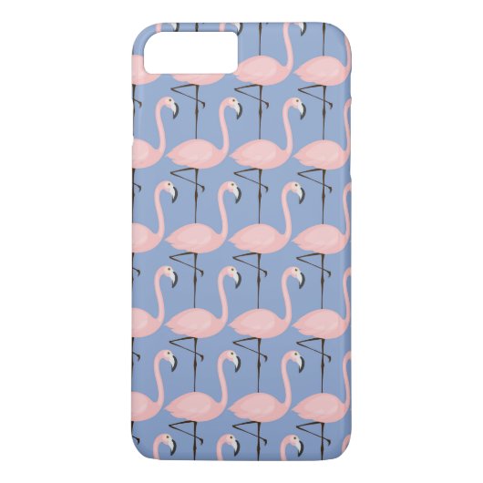 Flamingo patroon van aanbesteding Case-Mate iPhone case (Achterkant)