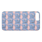 Flamingo patroon van aanbesteding Case-Mate iPhone case (Achterkant (Horizontaal))