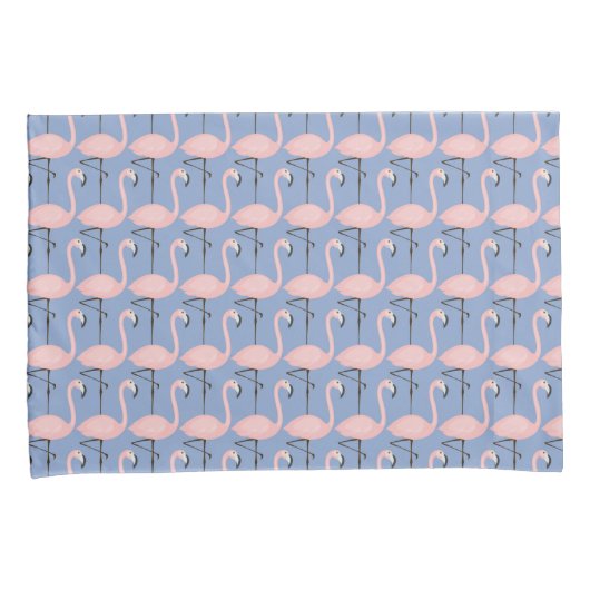 Flamingo patroon van aanbesteding kussensloop (Voorkant-Rechts)