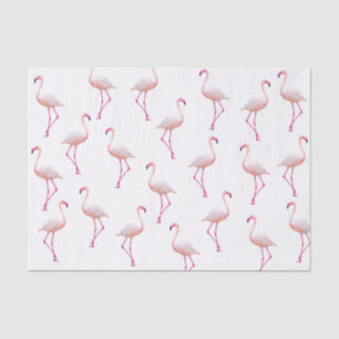 Flamingo patroon zomer tissuepapier