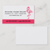 Flamingo - Persoonlijk Visitekaartje (Voorkant / Achterkant)