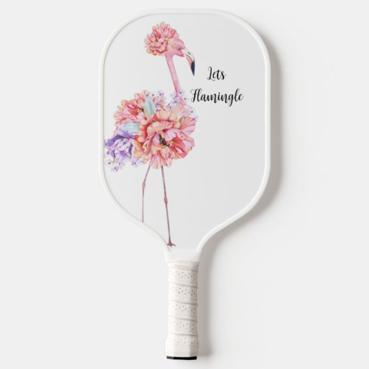 Flamingo Pickleball Paddle (Achterkant)