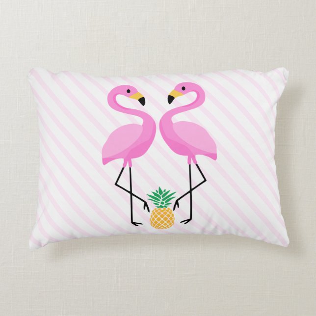 Flamingo Pillow Decoratief Kussen (Voorkant)