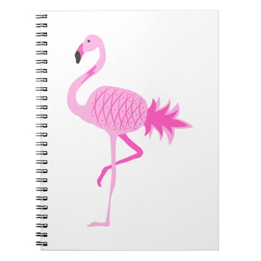 Flamingo Pineapple Notitieboek (Voorkant)