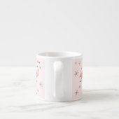 Flamingo Pink espresso mok (Achterkant)