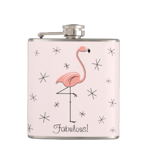 Flamingo Pink Fabulous! Flamingo Heupfles