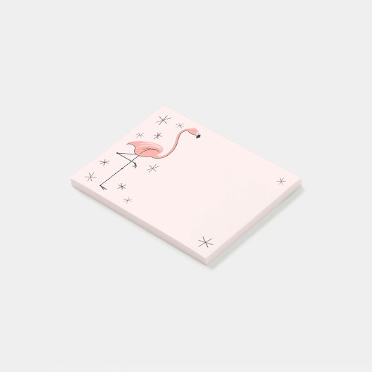 Flamingo Pink Post-it® Notes (Schuin)