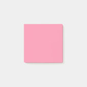 Flamingo Pink Square Post-it Notes (Voorkant)