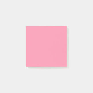 Flamingo Pink Square Post-it Notes