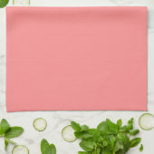 Flamingo Pink Theedoek (Gevouwen)
