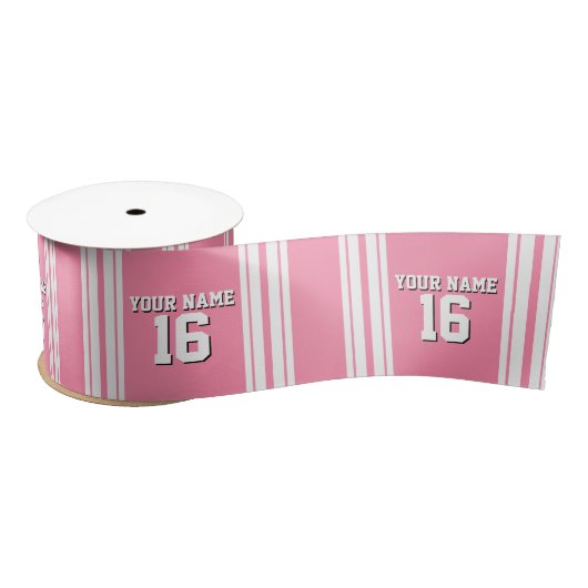 Flamingo Pink White Team Jersey Lint (Spoel)