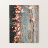 Flamingo Pond Singapore. Legpuzzel (Verticaal)