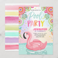 Flamingo Pool party call Tropical Pool float