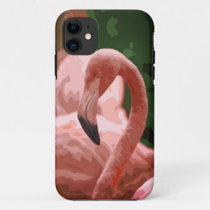 Flamingo Pose Art iPhone5 Hoesje