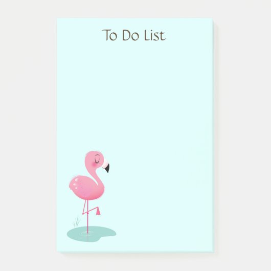Flamingo Post-It Nota's Post-it® Notes (Voorkant)
