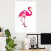 Flamingo Poster (Thuiskantoor)