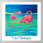Flamingo Poster (Voorkant)