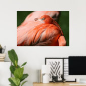 Flamingo Poster (Thuiskantoor)