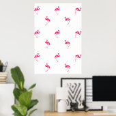 Flamingo Poster (Thuiskantoor)