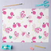 Flamingo Pret Fun Design 2 Tissuepapier (Craft)