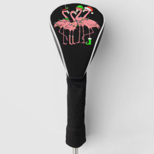 Flamingo Prettig Kerstmis Grappig Flamingo Fan Cad Golfheadcover